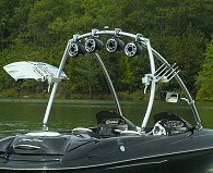MTE Universal Wakeboard  Tower Rear Angle