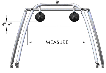 Wakeboard Tower Bimini Top with Accessories